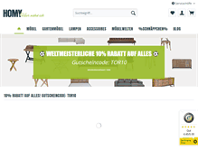 Tablet Screenshot of homy.de